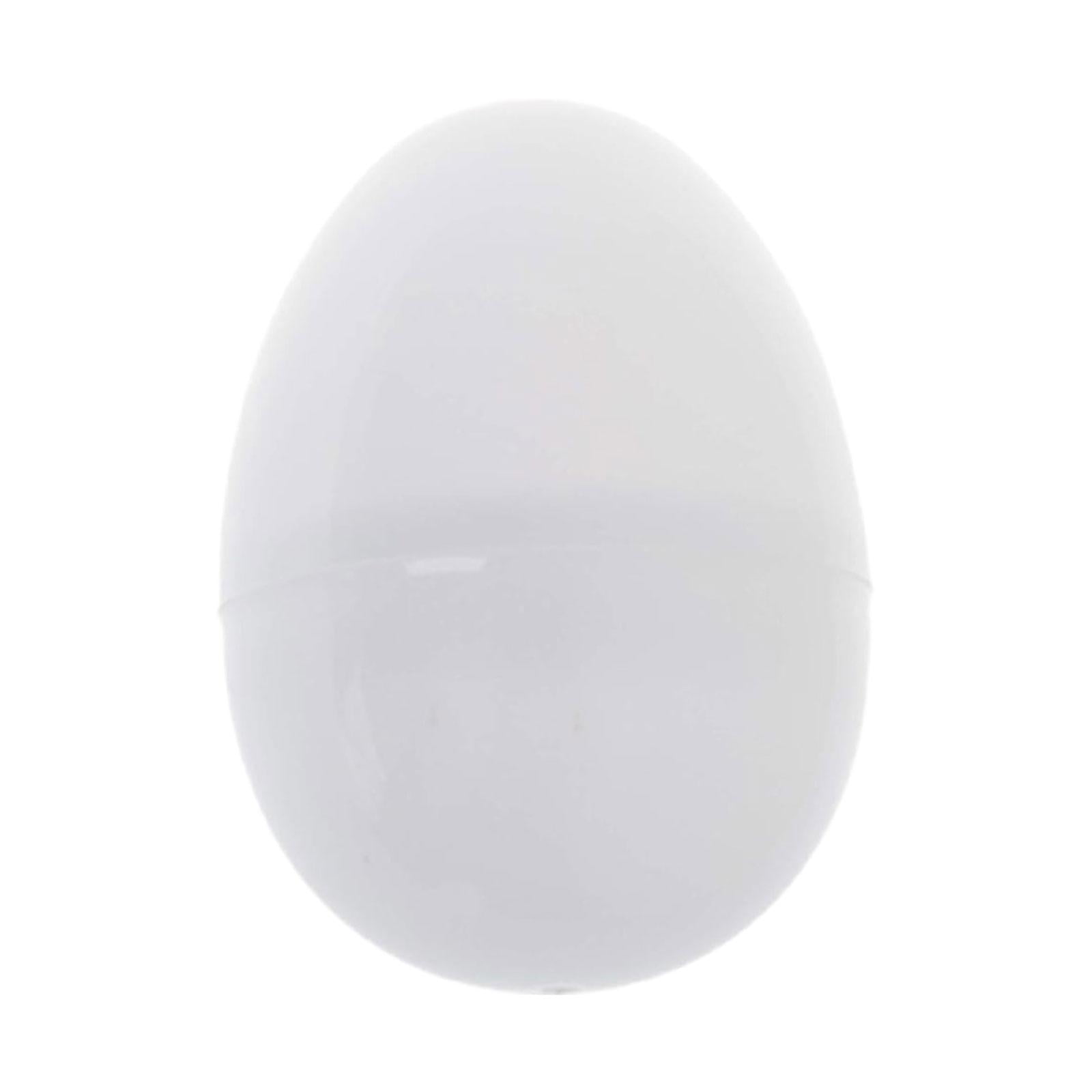 Abbraccia DIY Painting Eggs Fillable Easter Eggs Detachable Creative White Easter Eggs Easter Decorations for Holidays Dorm 50pcs