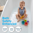 thumbnail image 3 of SlipX Solutions Rubber Non Slip Baby Bathtub Mat, 14” x 22”, White, 3 of 6