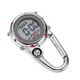 thumbnail image 3 of Reloj con hebilla de alpinismo con pantalla digital, luminoso, multifuncional, electrónico, para colgar, para trabajar, estudiar, cronógrafo, despertador, brújula, reloj de cintura, 3 of 6