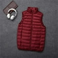 thumbnail image 3 of Bcfgryg Winter New Lightweight Down Vest Men's Vest Warm And Thick For Sports Mens Coats Red XXXL, 3 of 3