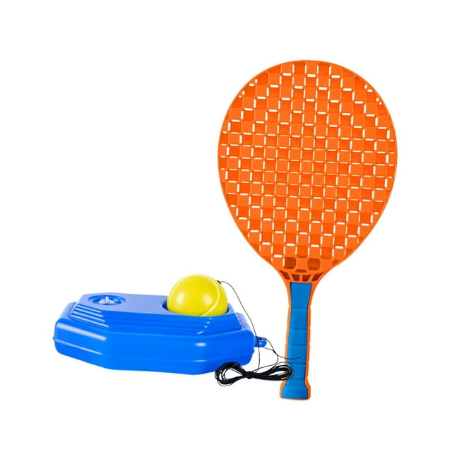 Pelota de entrenador de tenis shamjiam con cuerda Naranja Raqueta de tenis
