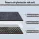 thumbnail image 4 of Alfombra Gris Bienvenido Tapete Entrada Puerta Del Piso 2pzs, 4 of 8