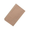 thumbnail image 1 of Toystoory 50 Uds. Bolsas de papel Kraft planas a prueba de grasa aperitivos galleta sándwich comida Herramientas y accesorios para hornear, 1 of 6