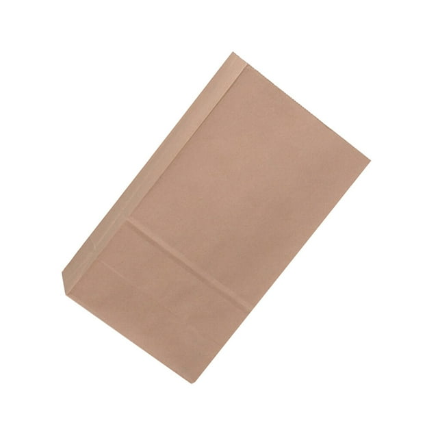 Toystoory 50 Uds. Bolsas de papel Kraft planas a prueba de grasa aperitivos galleta sándwich comida Herramientas y accesorios para hornear