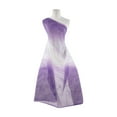 thumbnail image 2 of Zelouf Allover Bias Glitter On Double Ombre Tulle  , Sewing, DIY, Crafts Fabric by the Yard, White/purple, 10 Yard, 2 of 2
