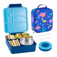 thumbnail image 2 of Boîte à Lunch Bento Étanche à 4 Compartiments pour Enfants avec Thermo à Soupe Isolé de 8oz, 2 of 6