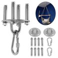 thumbnail image 3 of TIMIFIS Fournitures pour Animaux de Compagnie Chat Acier Inoxydable Sac de Sable à Six Ans Fixé Buckle Suspendu Automne/hiver, 3 of 9