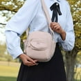 thumbnail image 3 of Unisex Portable Multi Pocket Crossbody Messenger Bag, Soft Oxford Durable Shoulder Handbag for Travel Outdoor Walking Daily Use, 3 of 3