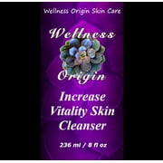 Wellness Origin - Increase Vitality Skin Cleanser | Organic Oils, Anti-Oxidants, Vitamins