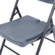 thumbnail image 4 of Sillas Plegables Rattan Gris Paquete 6 LOOMBER, 4 of 7