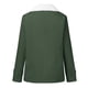 thumbnail image 5 of Chaquetas y abrigos casuales de manga larga sin capucha para mujer, abrigo de invierno cálido con solapas y botones, talla grande, 5 of 5