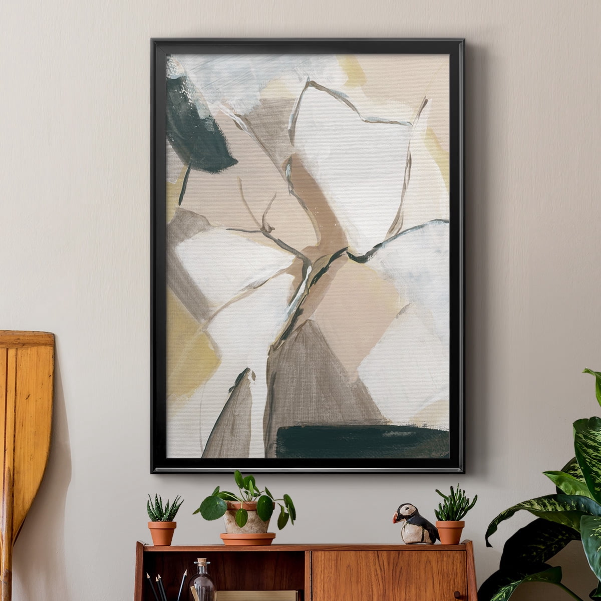 Marble Lines I Premium Framed Print - Ready to Hang