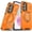 Orange, variant on REQO Compatible with Samsung Galaxy S23 Case with Privacy Slide-Lens Camera, Phone Case for Samsung S23 with Ring Stand,Funda Ultra Shockproof Protective
