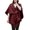 Wine, variant on FNGZ 1 Shawl, Beige Wraps, Womens Large Front Poncho Sweater Wrap Topper Knitted Elegant Shawls Cape for Fall Winter