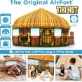 thumbnail image 5 of The Original Patented AirFort - Build A Fort in 30 Seconds, Inflatable Fort for Kids, Play Tent for 3-12 Years, A Playhouse Where Imagination Runs Wild, Fan not Included (Tiki Hut), 5 of 8