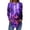 Dark Purple, variant on JULMCOMO Halloween Shirts for Women Funny Pumpkin Bat Castle Print Round Neck Long Sleeve Shirts Halloween Costume Holiday Tunic Tops Purple Pink 3XL