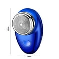 thumbnail image 3 of VALSEEL Electric Shaver for Men Pocket Size Mini Portable Shaver Wet and Dry Mens Shaver USB Rechargeable Shaver Charging Easy One-Button Use Suitable for Home,Car Gadgets for Home, 3 of 7