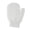 White, variant on AURORA TRADE Shower Glove Bath for Peeling Double Sided Exfoliating Mitt Glove Wash Skin Body Scrub Gloves Bathing Tool