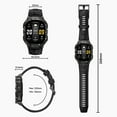 thumbnail image 6 of Carbinox vortex smart watch rugged fitness tracker waterproof, compatible with android and ios phone, 6 of 8