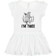 thumbnail image 3 of Inktastic 2nd Birthday Bear 2 Year Old Boy Girls Toddler Dress, 3 of 5