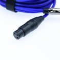 Female XLR to 1/4 Inch (6.35mm) TS Mono Jack Microphone Cable
