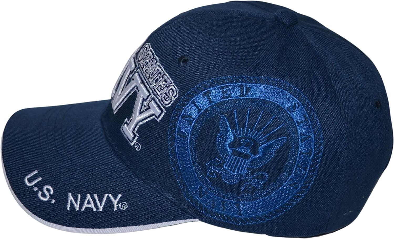 Official US Navy Baseball Cap - Licensed Military Hat, Adjustable Unisex Armed Forces Cap