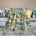 thumbnail image 2 of JEUXUS Dinosaur Blanket for Boys Girls, 300 GSM Soft Kids Blanket, Boy Blanket is Suitable for Toddler Couch , Cute Blanket for Sofa Bedroom Living Room, Dinosaur Gifts for Children,, 2 of 6