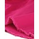 thumbnail image 5 of Chaqueta vaquera para mujer Chaqueta vaquera recortada lavada con botones deshilachados Fucsia XS, 5 of 6