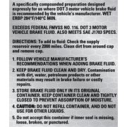 Super Tech DOT 3 Brake Fluid, 12 oz