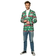 Suitmeister: Christmas Green Nordic Men's Blazer
