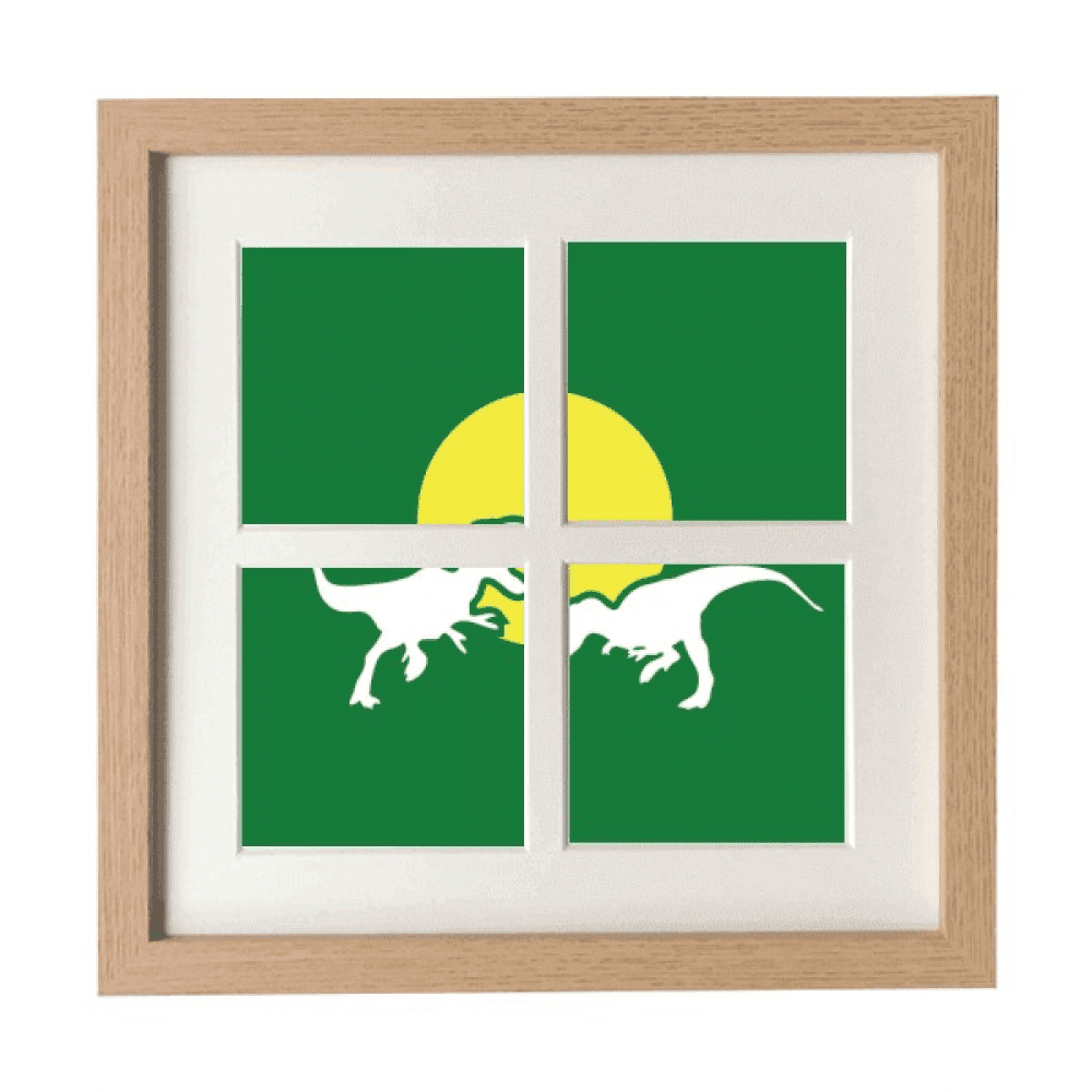 Combattre Carnivore Sun Art Déco Mode Cadre Mur Table Affichage 4 Ouvertures Image