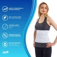 thumbnail image 3 of NYOrtho Abdominal Binder Lower Waist Support Belt - Compression Wrap for Men and Women (30" - 45") 3 PANEL - 9", 3 of 3