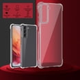thumbnail image 2 of TPU transparente para Galaxy con esquinas reforzadas, compatible con teléfonos 5G 6.2 S21, 2 of 8