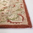 thumbnail image 3 of SAFAVIEH Antiquity Jaki Oriental Wool Area Rug, Rust/Ivory, 3' x 5', 3 of 11