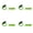 Green, variant on Safety Signaling Whistles for Kayaking Fishing Boating Swimming Hiking Portable 120dB Whistles