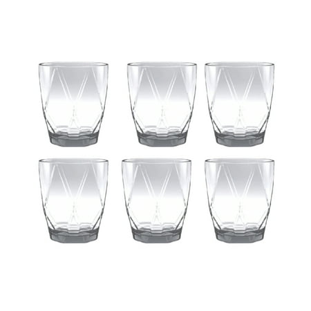 Double Old Fashioned Set Tag - Mainstays Geometric Double Old Fashioned Set, 6 Piece