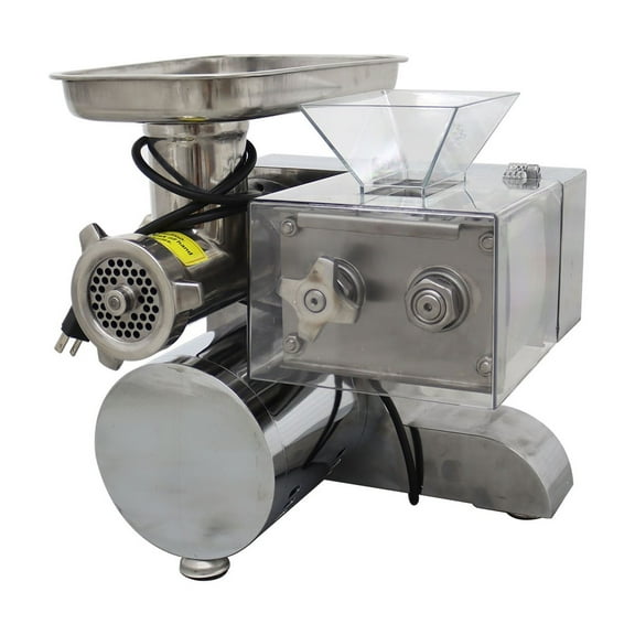 Electric Meat Grinder Cutting Machine Dual Purpose Meat Mincer with 3.5mm Blade and 6mm Grinding Plate