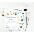 thumbnail image 5 of Inkdotpot 30 Fill In StyleBaby Shower Invitation Cards Gender Neutral Twinkle Twinkle Little Star Blank Invites, 5 of 6