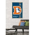 thumbnail image 3 of NFL Denver Broncos - Retro Logo 14 Wall Poster, 22.375" x 34", 3 of 4