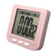 thumbnail image 3 of Temporizador de cocina digital Mini temporizador de cuenta de regresiva Reloj despertador para cocinar Hornear Estudiar Rosado Soledad Mini reloj despertador, 3 of 10