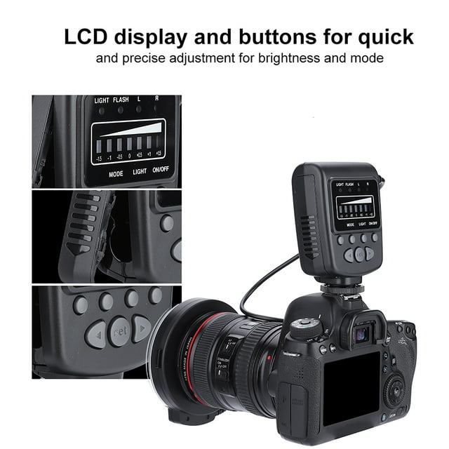 Kit De Luz De Relleno De Cámara De Flash LED Portátil De FC100 Para Accesorios De Fotografía