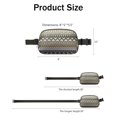 thumbnail image 2 of Waterproof Hippie Belt Bag - Rustic Folk Waist Pack, Hands-Free for Jogging, 2 of 4