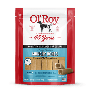 Ol' Roy Munchy Bone Peanut Butter Dog Treats