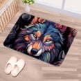 thumbnail image 5 of Wolf Polyester Non-Slip Outdoor Carpet Door Mat - Machine Washable Door Rugs, 5 of 6