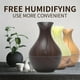 thumbnail image 2 of 1pc 130ML Wood Grain Humidifier, Cool H2o Spray Mist Aroma Essential Oil Diffuser Usb Mini Air Humidifier, 2 of 4
