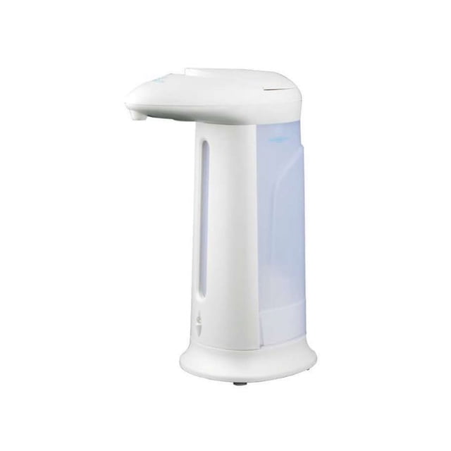 Dispensador automático de desinfectante Dispensador automático de spray con sensor Dispensador de jabón eléctrico para cocinas y baños Lavadero/lugar público, blanco