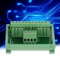 thumbnail image 2 of LAFGUR Breakout Board, 12 Position Power Distribution Module Terminal Blocks Module, Compact 48V For DIN Rail Rails, 2 of 8