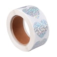 thumbnail image 1 of Miangastore Décoration Cadeau de Fête Autocollants Multicolores 1 Rouleau 2.2x2.2x1in, 1 of 8
