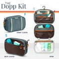 thumbnail image 4 of Juego de neceser de viaje: neceser de viaje colgante + bolsa de líquido cosmético 311 TSA + bolsa organizadora de accesorios ultraligera (verde), 4 of 5