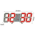 thumbnail image 6 of Mosey Glowing Night Mode Date Temperature Display Precise Digital Clock 3D LED Electronic Table Clock Wall Decor Household Supplies, 6 of 8